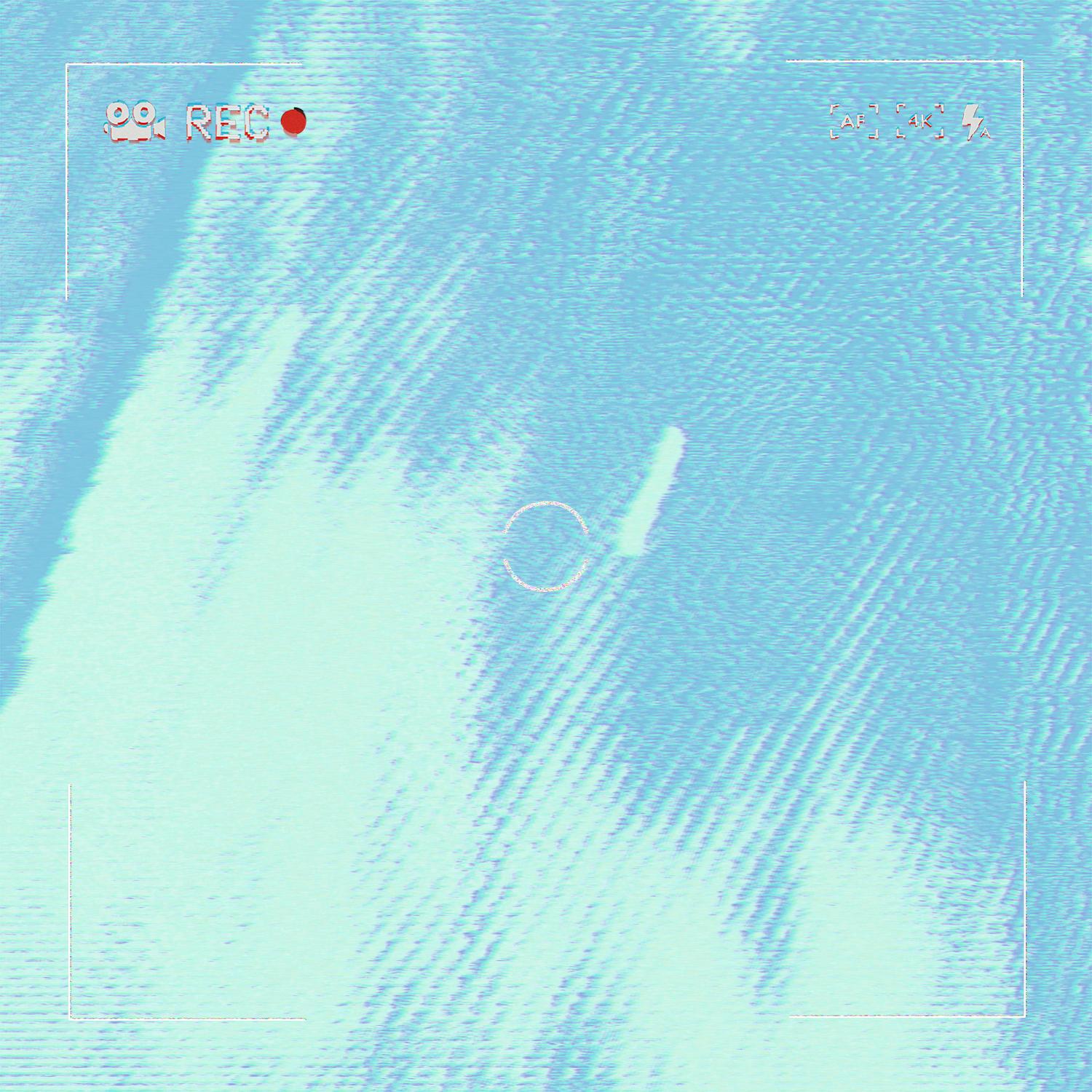 Polarized Frame with White Noise and Glitch